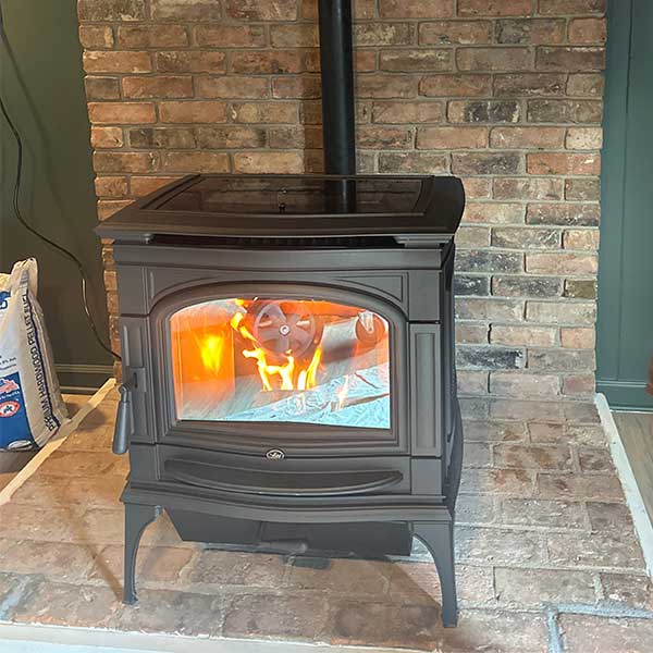 Pellet Stove Install Pellet Stove Install