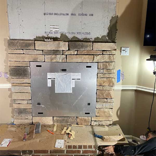 Woodburning Fireplace Install Woodburning Fireplace Install