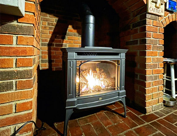 Freestanding Gas Stove Installation