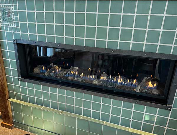 Linear Installed With Facade